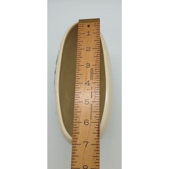 Vintage Royal Copely Ivy Vine Art Footed Table Planter Green & White - Picture 8 of 8